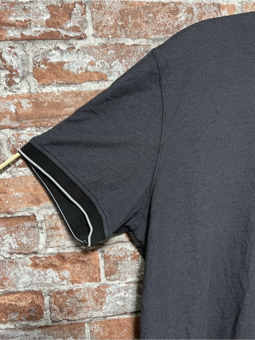 C.P. Company Charcoal Black Short-Sleeve Polo - Picture 3 of 5